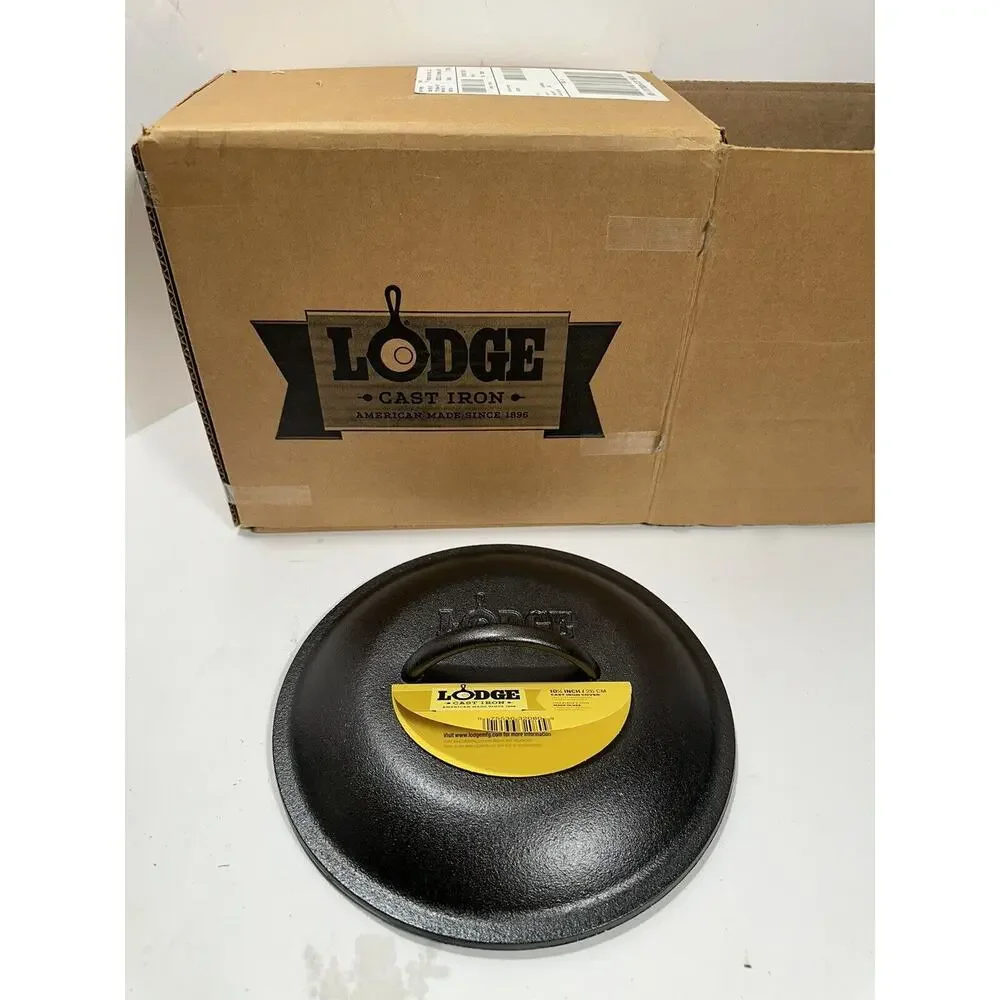 Lodge Cast Iron Cover Lid 10 1/4 Inch Made In USA L81C3 | F4713) Round Brand New